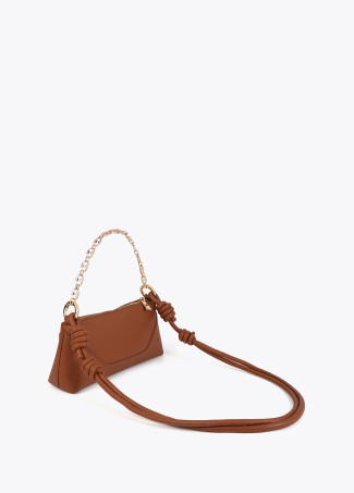 Knotted Handle Crossbody Bag