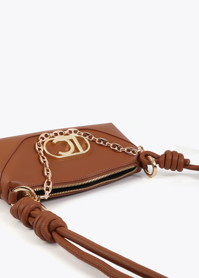 Knotted Handle Crossbody Bag