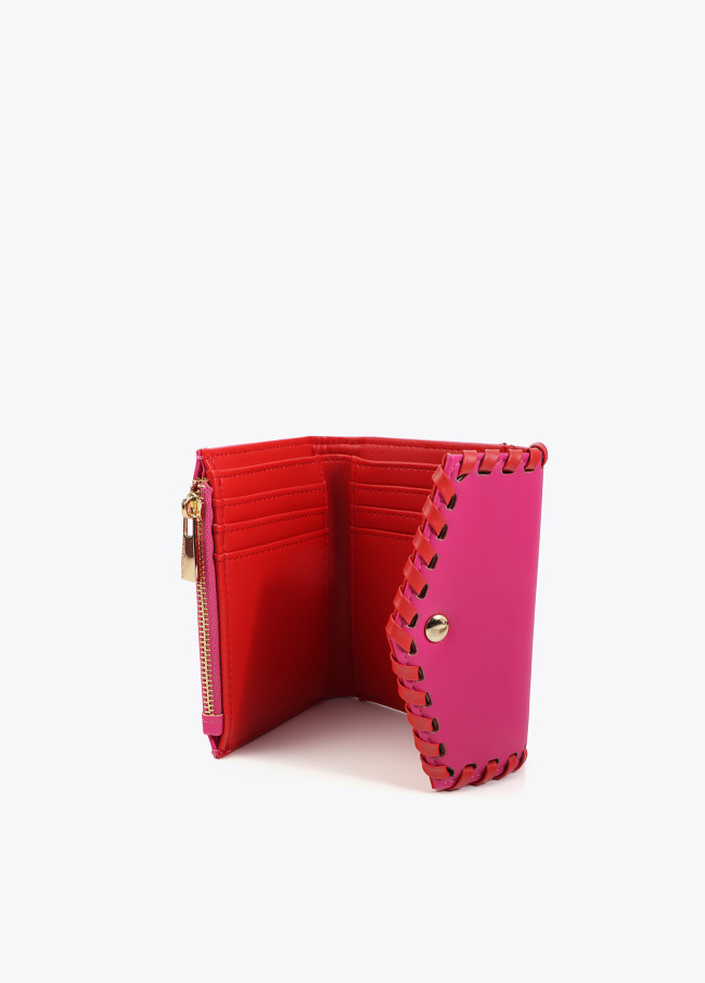 Contrasting Finish Wallet