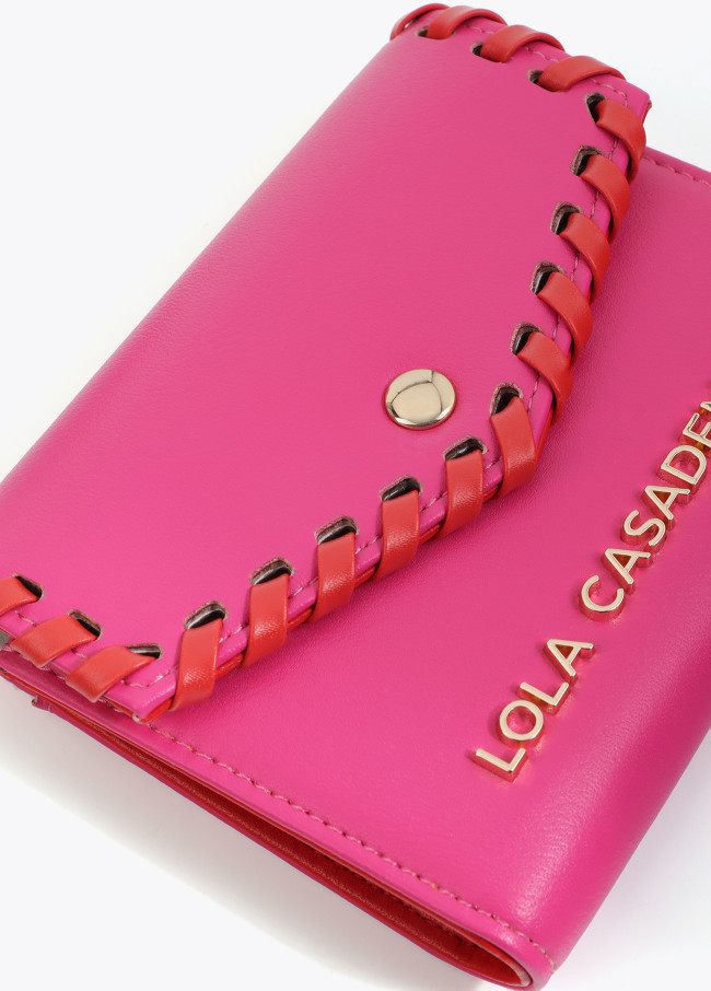 Contrasting Finish Wallet