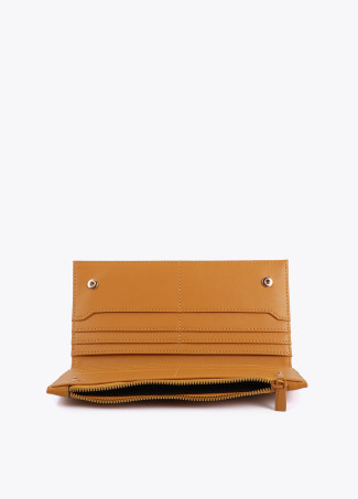 Stitched Logo Wallet