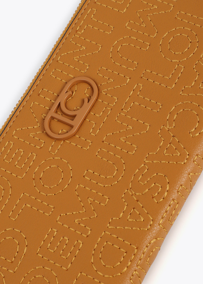 Geldbörse mit Gesticktem Logo