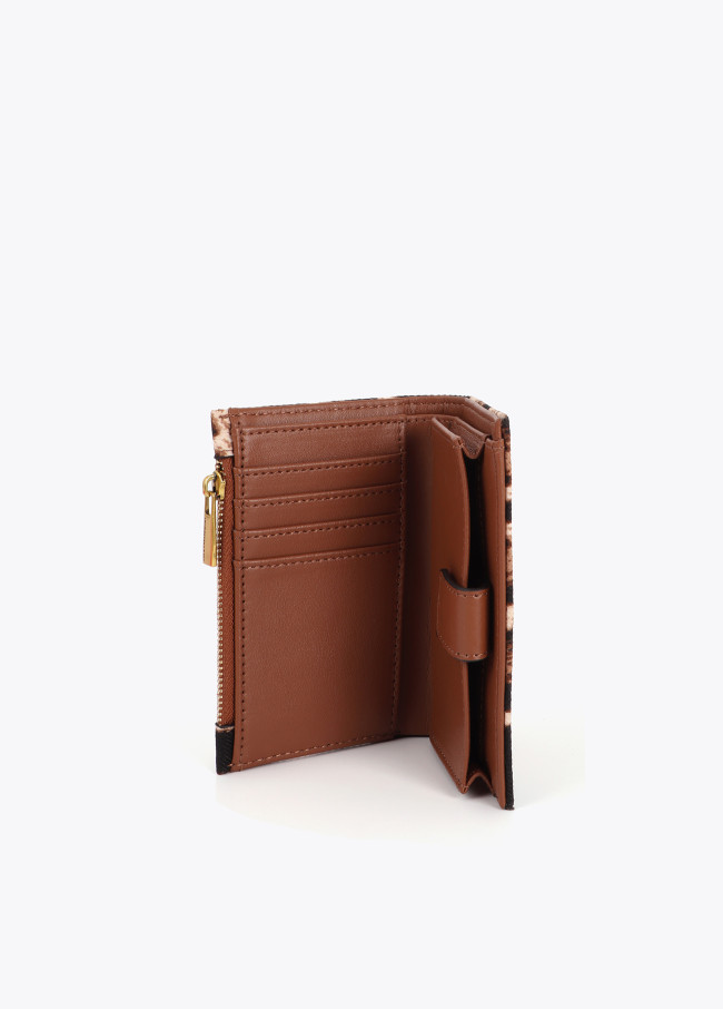 Monedero animal print