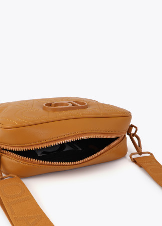 Monogram Stitching Crossbody Bag