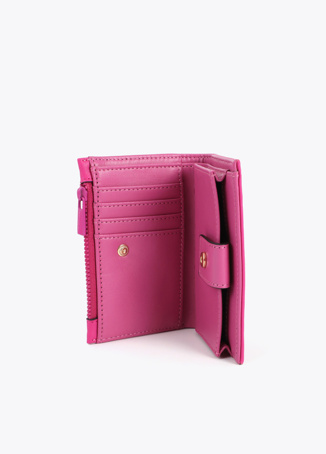 Stitched Logo Wallet