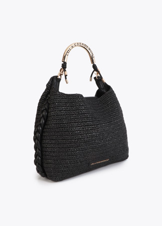 Bolso shopper Lola Casademunt 1981 efecto rafia