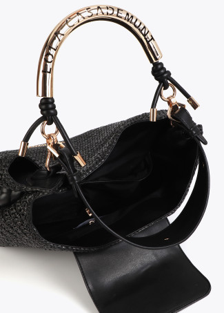 Bolso shopper Lola Casademunt 1981 efecto rafia