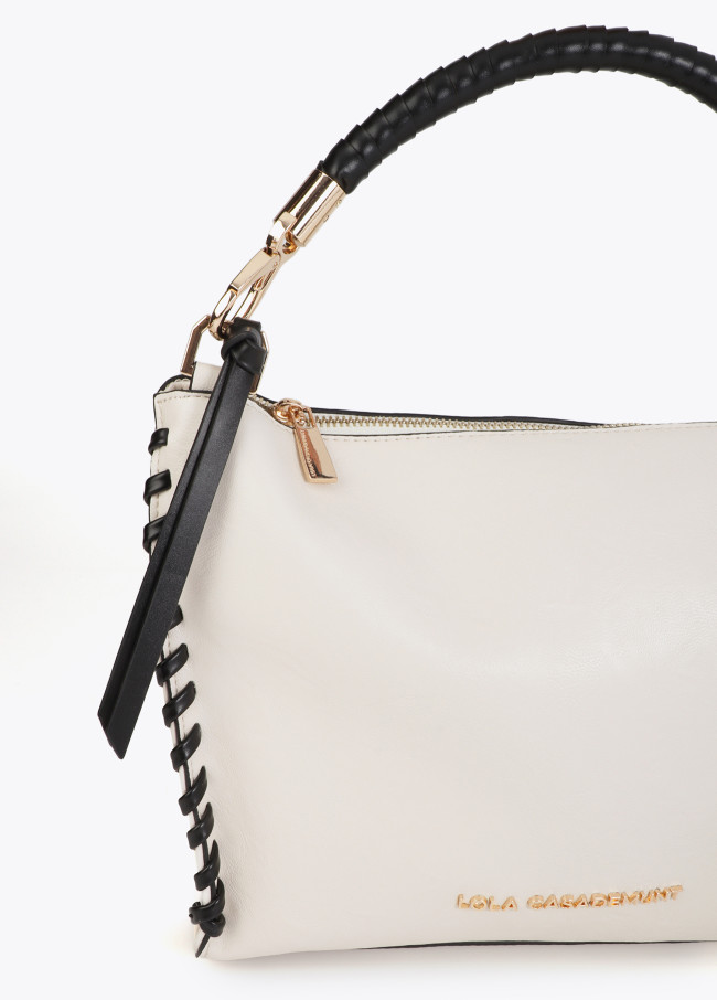 Contrasting Braided Detail Petite Bag