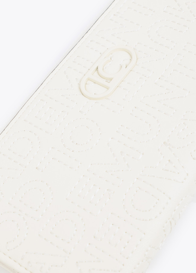Stitched Logo Wallet