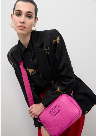 Bolsa Transversal Monograma Costura