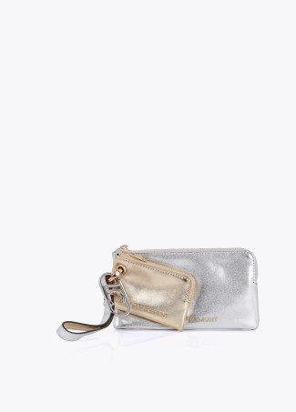 Porte-monnaie double avec pendentif LC