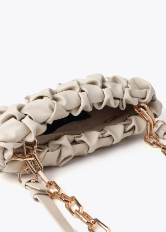 Knot Effect Shoulder Bag