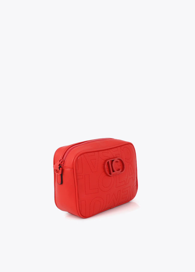 Monogram Stitching Crossbody