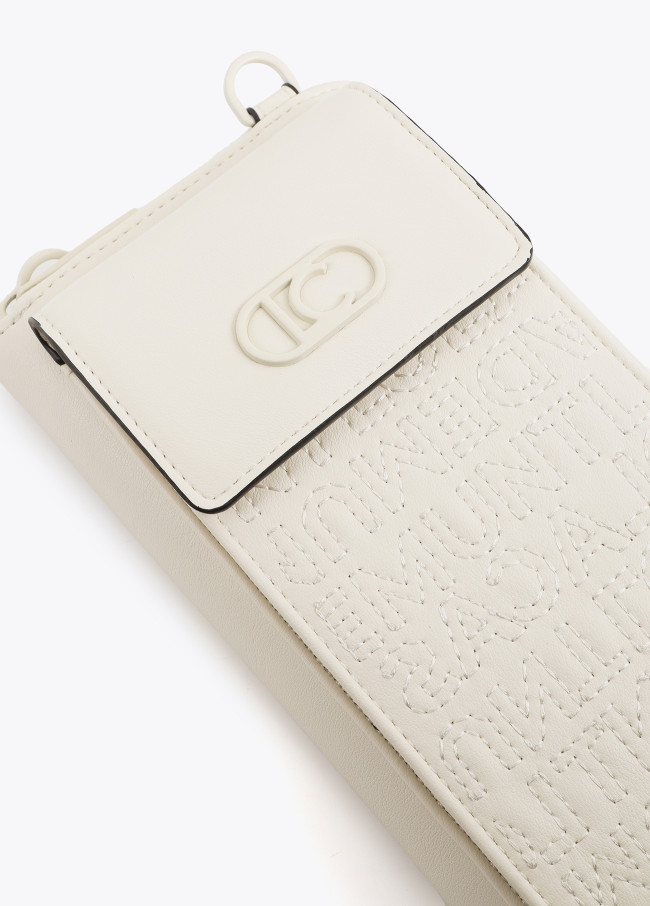 Pochette pour Mobile avec Logo Cousu