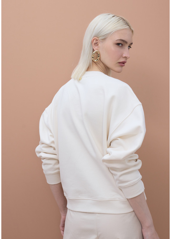 Sweat animal par Maite avec strass