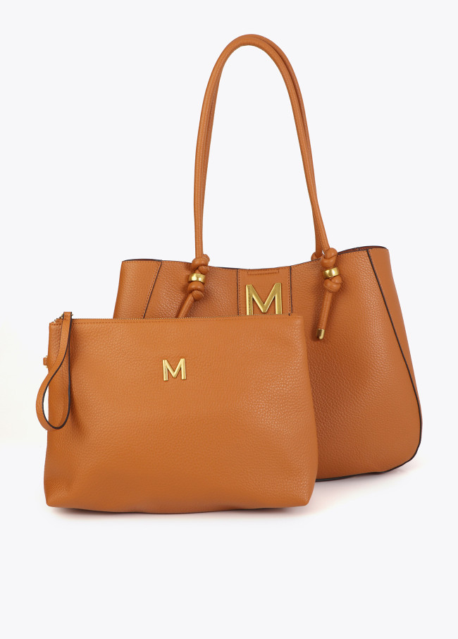 Shopper with Metal Details