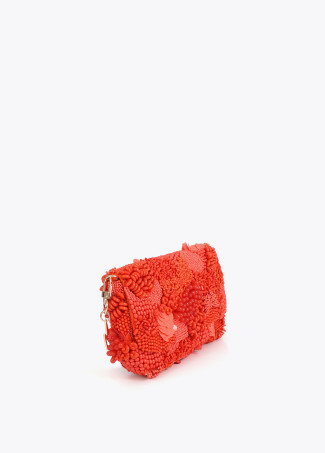 Mit Schmucksteinen Verzierte Baguette-Tasche