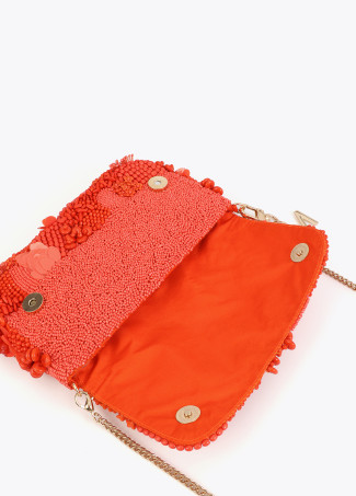 Embellished Baguette Bag