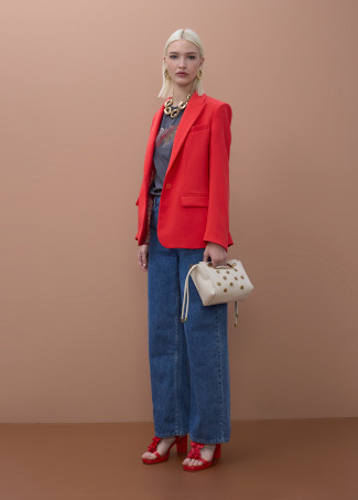 Studded Crossbody with Texture