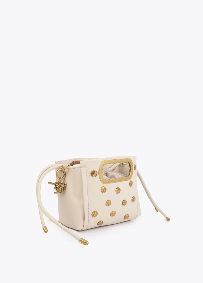 Sac Bandoulière Clouté avec Texture