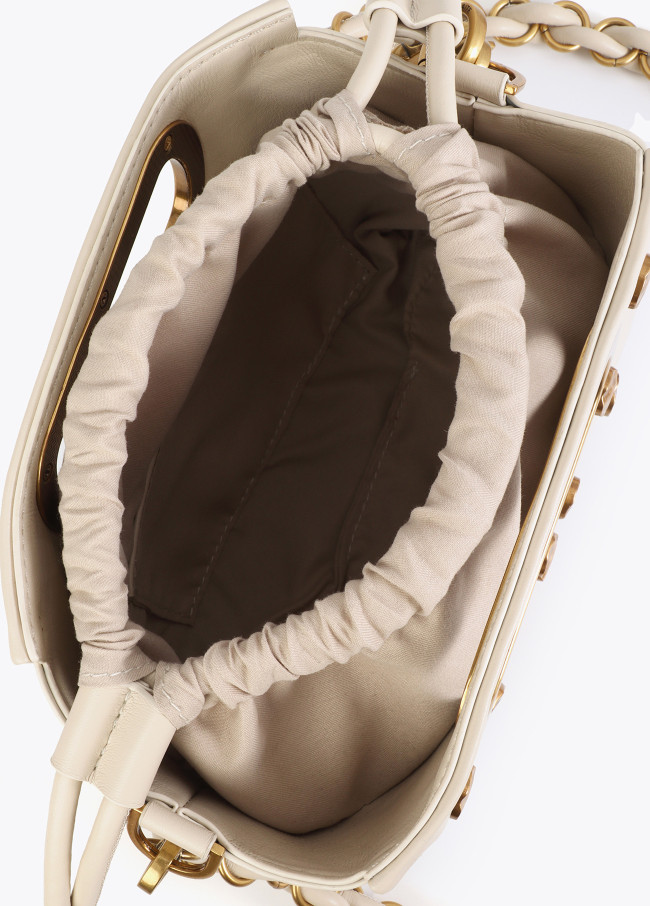 Sac Bandoulière Clouté avec Texture