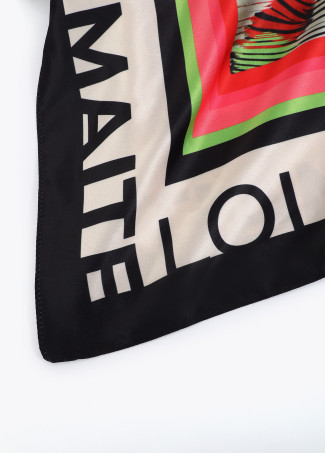 Foulard en Satin Multicolore