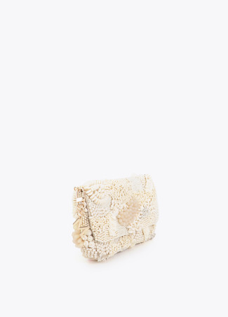 Tonal Perlen Baguette Tasche