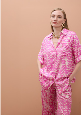 Culotte en satin imprimée Emes