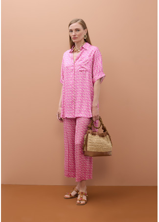 Culotte in Raso Stampato Emes