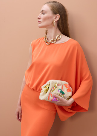 Borsa con Perle Pappagalli