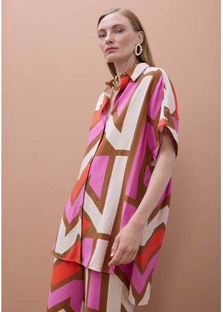 Chemise Oversize Logo M