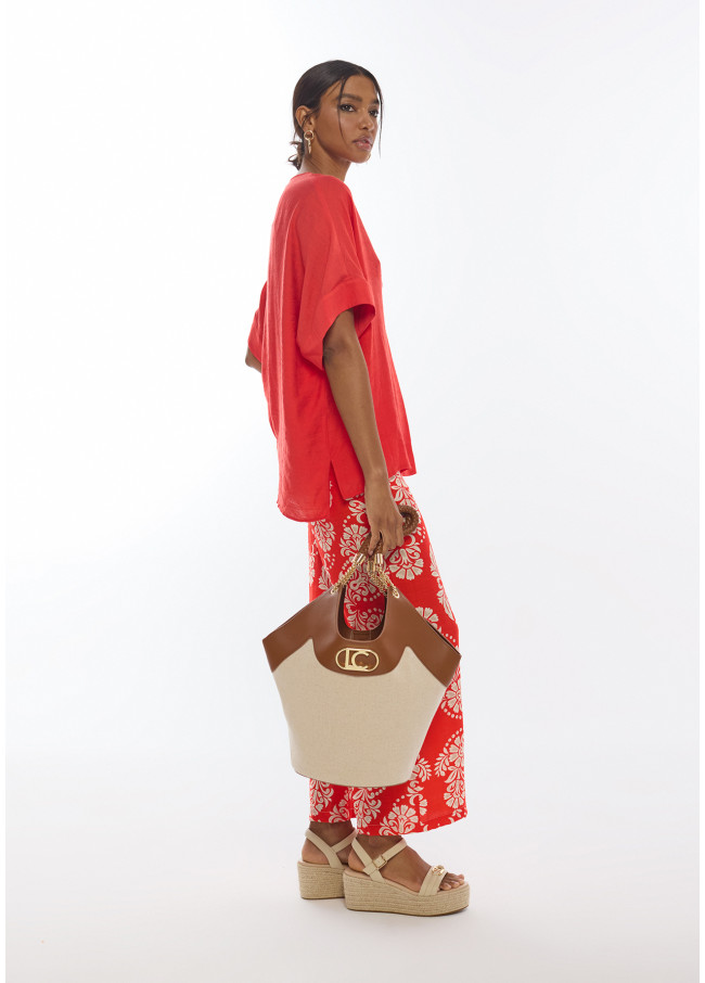 Paisley Print Fluid Culotte