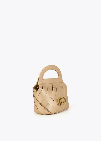 Bolso trenzado asa mano