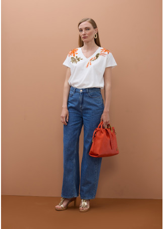 Tucan T-Shirt with Jewels