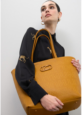 Shopper Monogramma Destrutturato