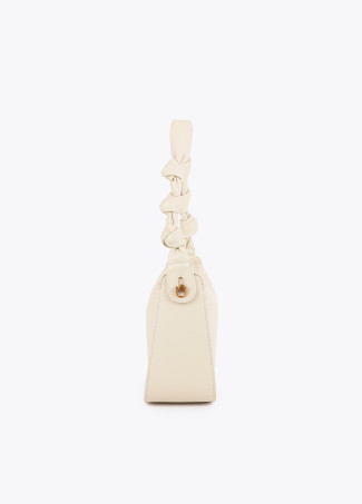 Mini Schultertasche mit Knotengriff