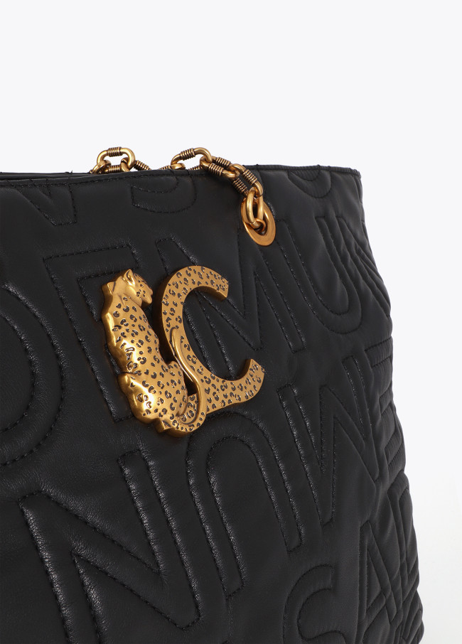 Stitched Logo Shopper