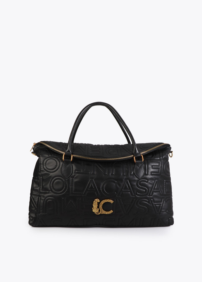 Weekend Tasche mit Logo-Stickerei