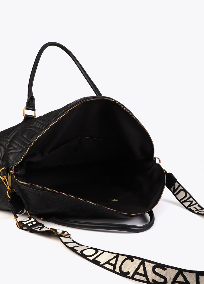 Weekend Tasche mit Logo-Stickerei