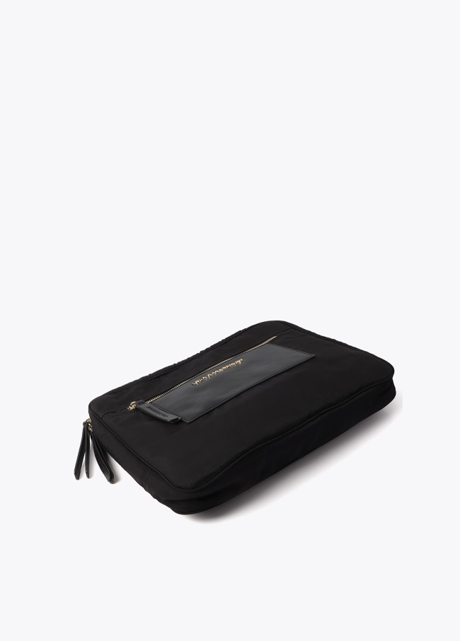 Malette pour ordinateur en nylon et PU