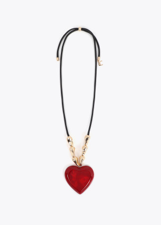 Collier Long Pendentif Cœur