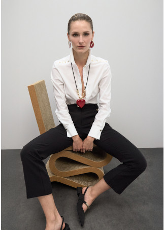 Collana Lunga Pendente Cuore