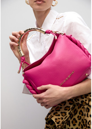 Crossbody Tasche mit Durchbrochenem Metallgriff