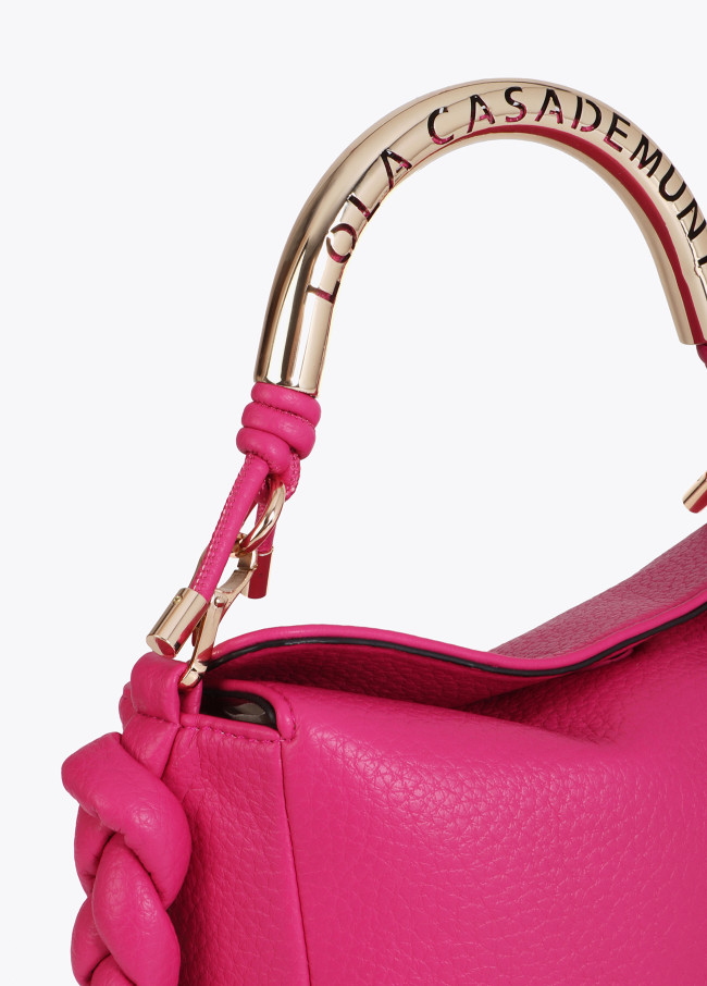 Bolso bandolera asa metálica troquelada