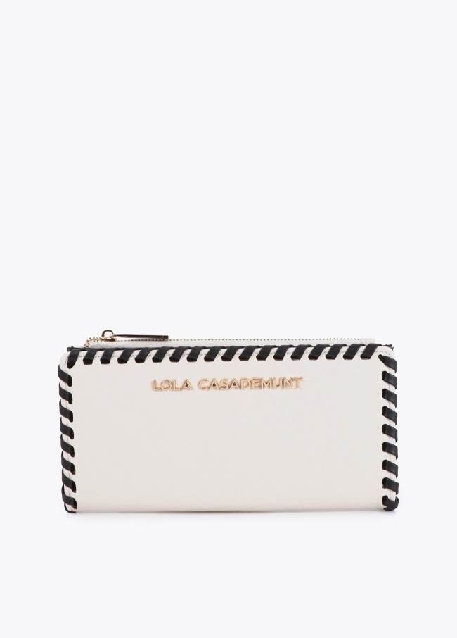 Cartera acabado contraste