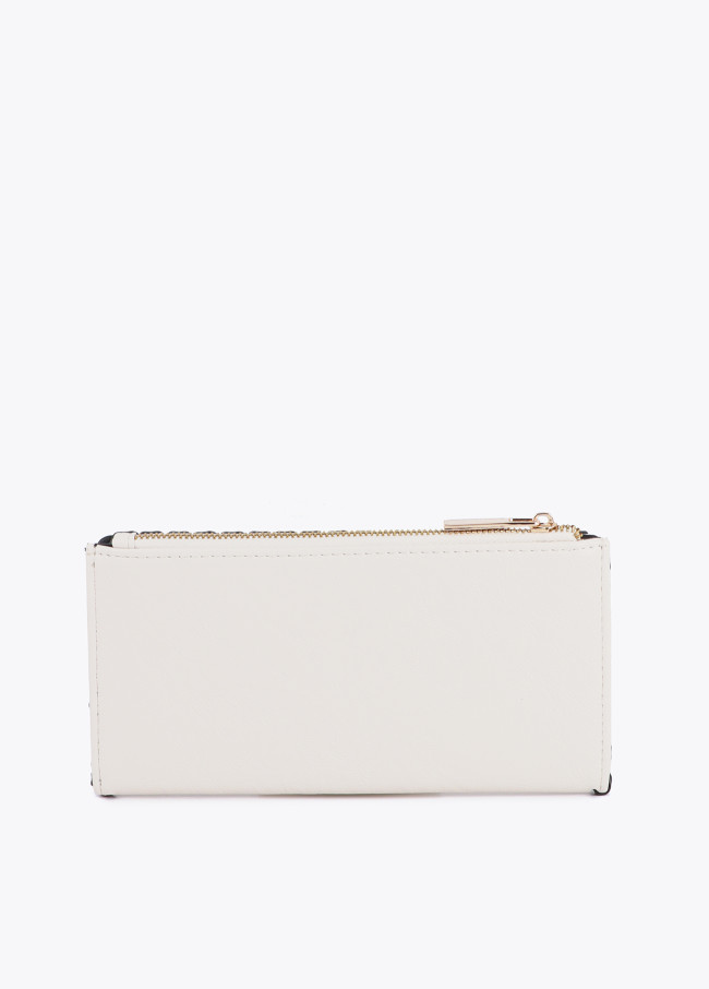 Cartera acabado contraste