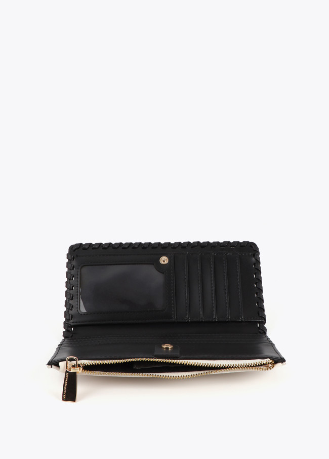 Cartera acabado contraste