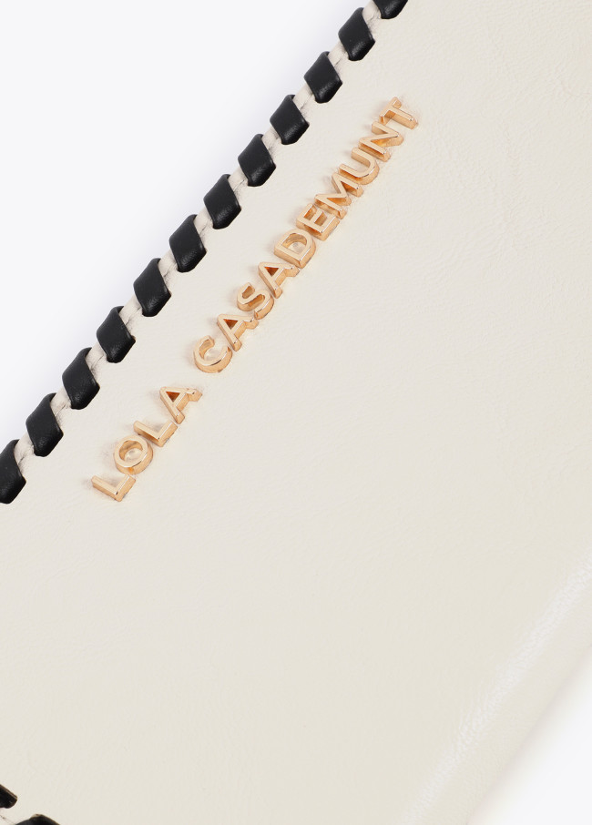 Portefeuille finition contraste