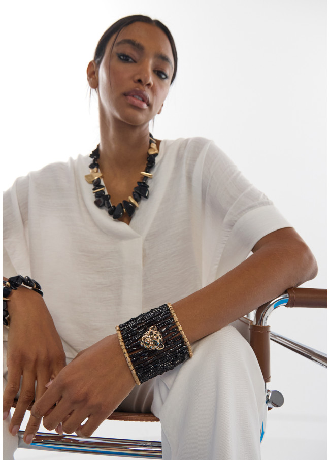 Personalized Elastic Leopard Bracelet