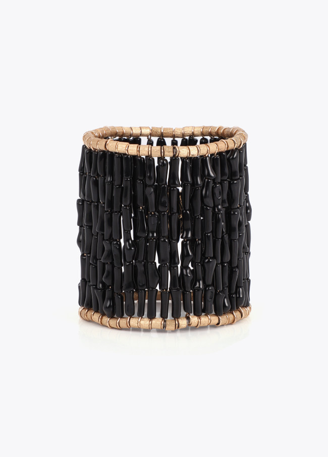 Bracciale elastico leopardo personalizzato